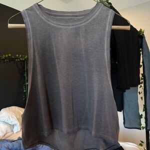 Lululemon cutback crop tank top